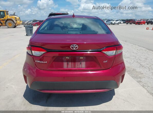5YFEPMAE3NP363344 2022 TOYOTA COROLLA Red 