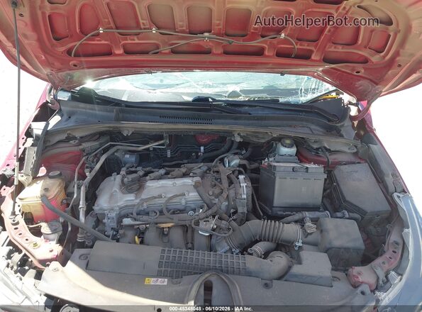 5YFEPMAE3NP363344 2022 TOYOTA COROLLA Red Rear view