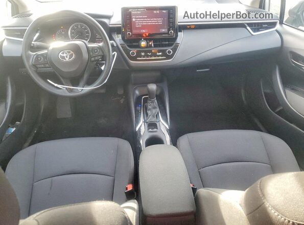 5YFEPMAE3NP377051 2022 TOYOTA COROLLA Silver Առջևի վահանակի տեսք