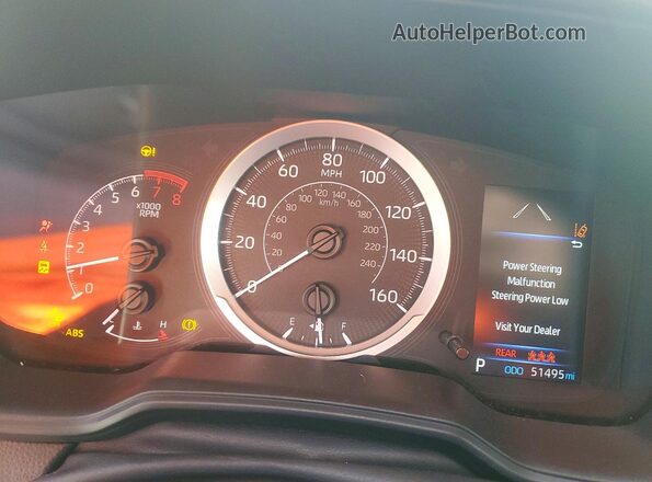 5YFEPMAE3NP377051 2022 TOYOTA COROLLA Silver Սարքավորումների վահանակի տեսք