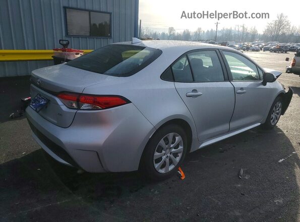 5YFEPMAE3NP377051 2022 TOYOTA COROLLA Silver Հետևի աջ