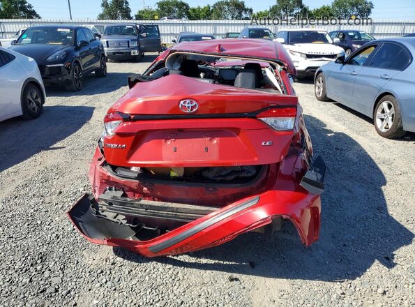 5YFEPMAE4MP147100 2021 TOYOTA COROLLA Red 