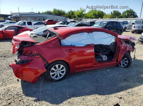 5YFEPMAE4MP147100 2021 TOYOTA COROLLA Red 
