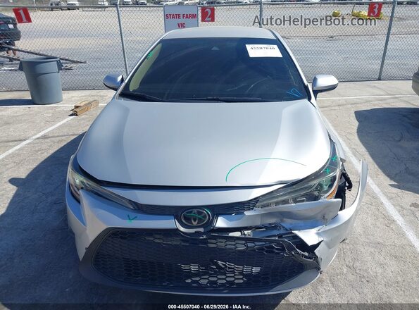 5YFEPMAE4MP162485 2021 TOYOTA COROLLA Silver Դիմացի տեսք