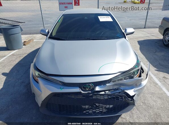 5YFEPMAE4MP162485 2021 TOYOTA COROLLA Silver Սարքավորումների վահանակի տեսք