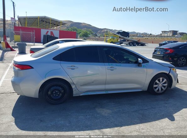 5YFEPMAE4MP162485 2021 TOYOTA COROLLA Silver Սալոնի հետևի տեսք