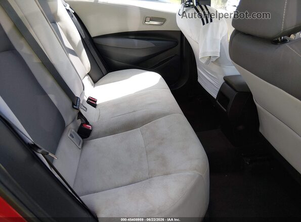 5YFEPMAE4MP187113 2021 TOYOTA COROLLA Red Vista de la etiqueta del VIN