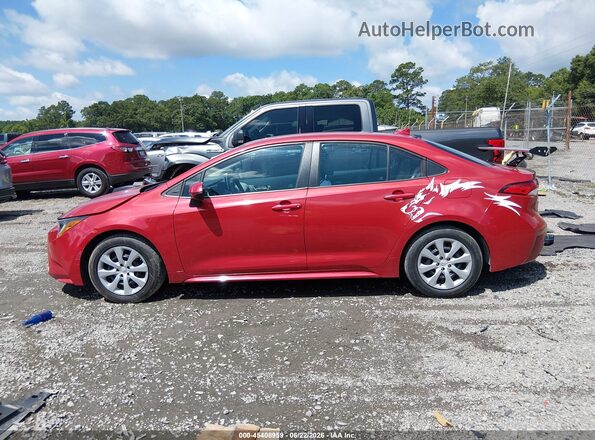 5YFEPMAE4MP187113 2021 TOYOTA COROLLA Red Vista interior de 360 grados