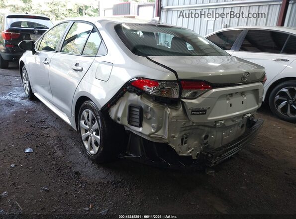 5YFEPMAE4MP198645 2021 TOYOTA COROLLA Silver Հետևի ձախ