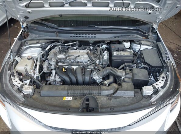 5YFEPMAE4MP198645 2021 TOYOTA COROLLA Silver Հետևի տեսք