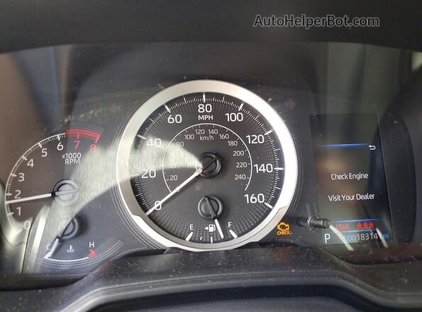5YFEPMAE4MP237587 2021 TOYOTA COROLLA White Սարքավորումների վահանակի տեսք