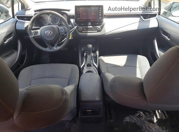 5YFEPMAE4MP237587 2021 TOYOTA COROLLA White Առջևի վահանակի տեսք