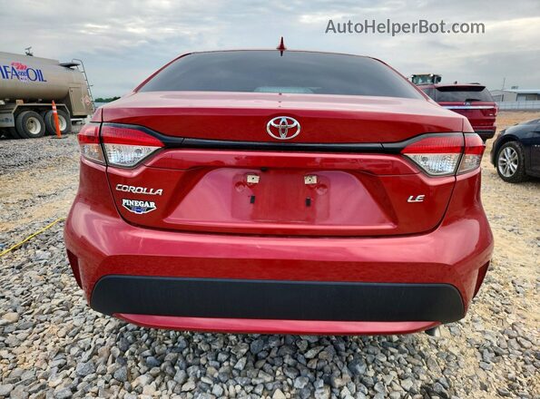 5YFEPMAE4MP239064 2021 TOYOTA COROLLA Red Հետևի տեսք