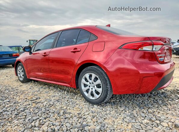 5YFEPMAE4MP239064 2021 TOYOTA COROLLA Red Հետևի ձախ
