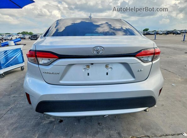 5YFEPMAE4MP248959 2021 TOYOTA COROLLA Silver Вид ззаду