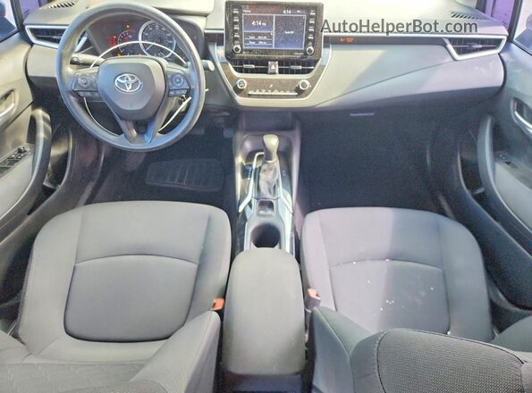 5YFEPMAE4MP248959 2021 TOYOTA COROLLA Silver Вид панелі приладів