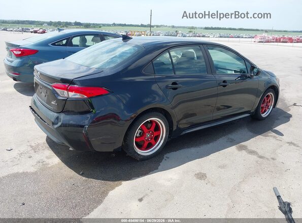 5YFEPMAE4MP256947 2021 TOYOTA COROLLA Black უკანა მარჯვენა
