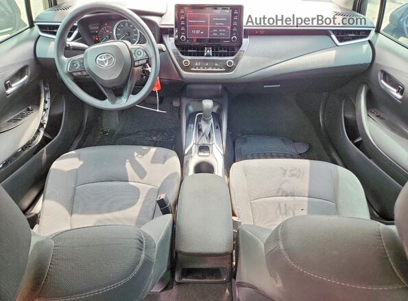 5YFEPMAE4MP264174 2021 TOYOTA COROLLA Black Առջևի վահանակի տեսք