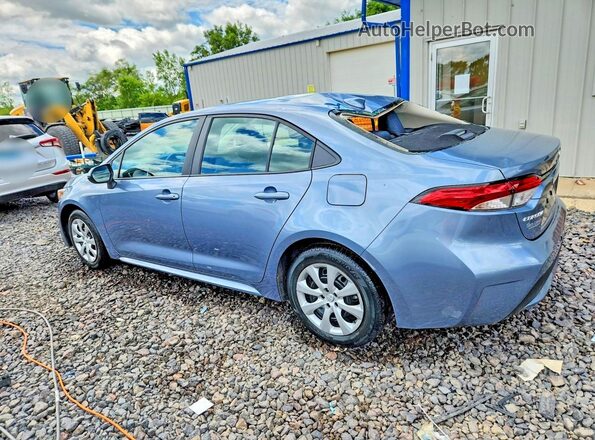 5YFEPMAE4MP268208 2021 TOYOTA COROLLA Blue Trasero izquierdo