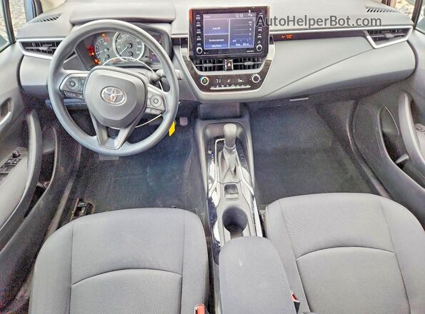 5YFEPMAE4MP268208 2021 TOYOTA COROLLA Blue Vista del salpicadero