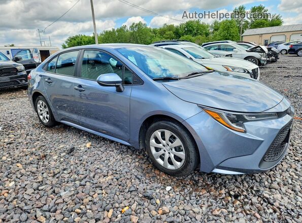 5YFEPMAE4MP268208 2021 TOYOTA COROLLA Blue Delantero derecho