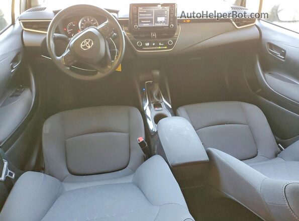 5YFEPMAE4NP308028 2022 TOYOTA COROLLA Silver Dashboard view