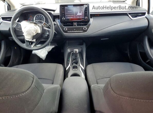 5YFEPMAE4NP338632 2022 TOYOTA COROLLA Silver Առջևի վահանակի տեսք