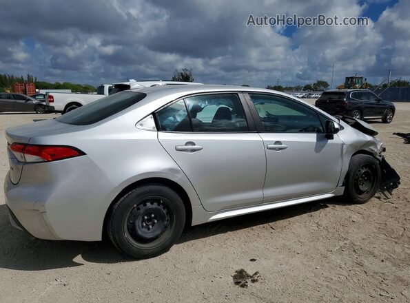 5YFEPMAE4NP338632 2022 TOYOTA COROLLA Silver Հետևի աջ