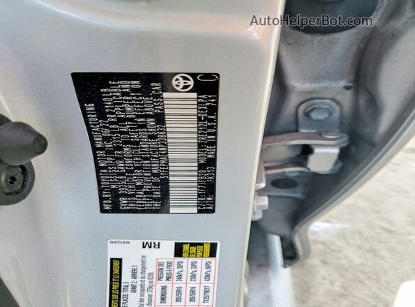5YFEPMAE4NP338632 2022 TOYOTA COROLLA Silver Շարժիչի բաժամունքի տեսք
