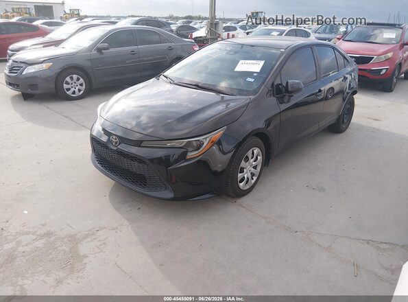 5YFEPMAE5MP165539 2021 TOYOTA COROLLA Black Vista tres cuartos delantera izquierda