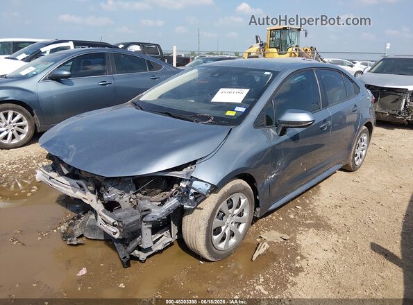 5YFEPMAE5MP201455 2021 TOYOTA COROLLA Синий Передняя левая четверть