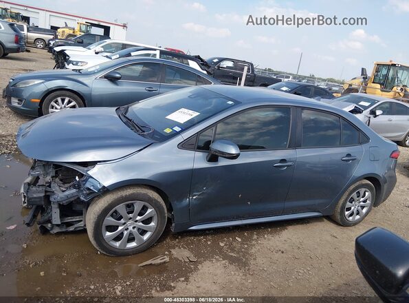 5YFEPMAE5MP201455 2021 TOYOTA COROLLA Синий Панорамный вид салона 360°