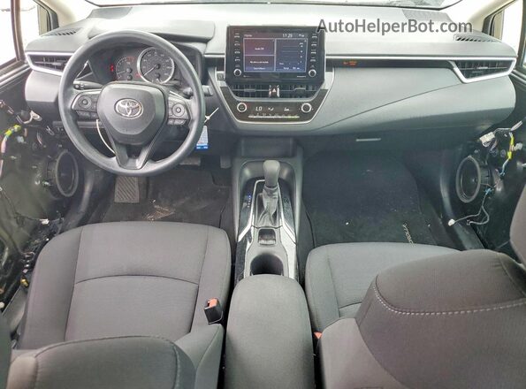 5YFEPMAE5MP257041 2021 TOYOTA COROLLA Black Вид панелі приладів