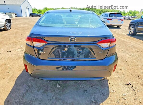 5YFEPMAE5NP302335 2022 TOYOTA COROLLA Black Հետևի տեսք