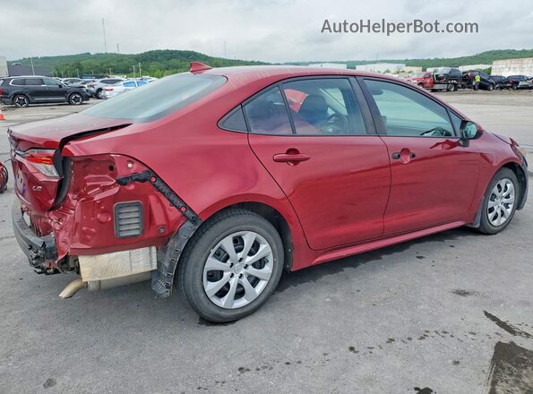 5YFEPMAE5NP307275 2022 TOYOTA COROLLA Maroon 