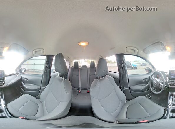 5YFEPMAE5NP317658 2022 TOYOTA COROLLA Silver Vista de la etiqueta del VIN