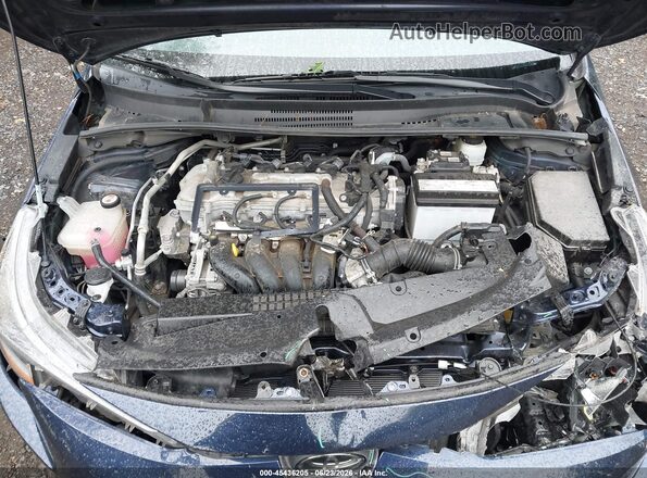5YFEPMAE5NP344066 2022 TOYOTA COROLLA Blue Հետևի տեսք