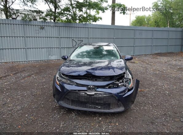 5YFEPMAE5NP344066 2022 TOYOTA COROLLA Blue Սարքավորումների վահանակի տեսք