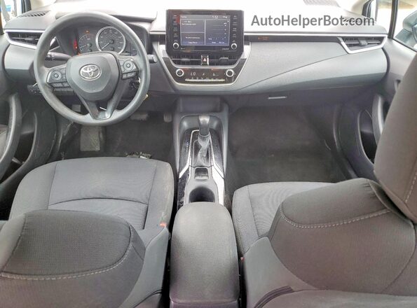 5YFEPMAE5NP361868 2022 TOYOTA COROLLA Silver Առջևի վահանակի տեսք