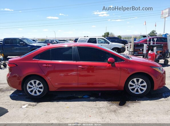 5YFEPMAE6MP173150 2021 TOYOTA COROLLA Red Rear interior view
