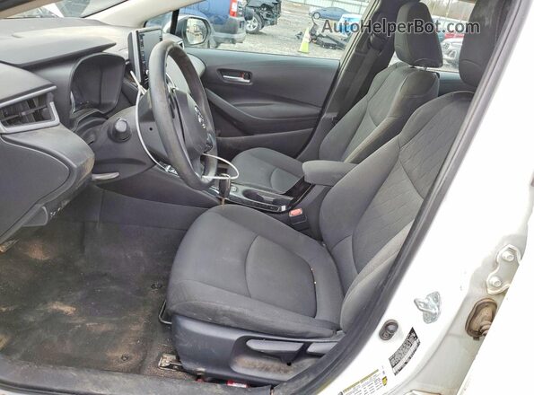 5YFEPMAE6MP201478 2021 TOYOTA COROLLA White წინა სალონის ხედი