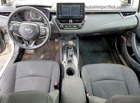 5YFEPMAE6MP201478 2021 TOYOTA COROLLA White წინა პანელის ხედი