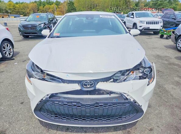 5YFEPMAE6MP243245 2021 TOYOTA COROLLA White Widok z przodu