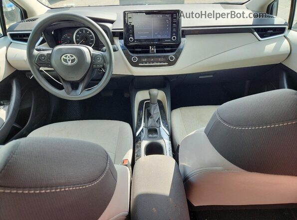 5YFEPMAE6NP301226 2022 TOYOTA COROLLA Серый Вид панели приборов