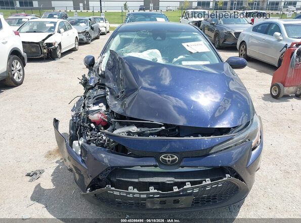 5YFEPMAE6NP317183 2022 TOYOTA COROLLA Blue Widok zestawu wskaźników