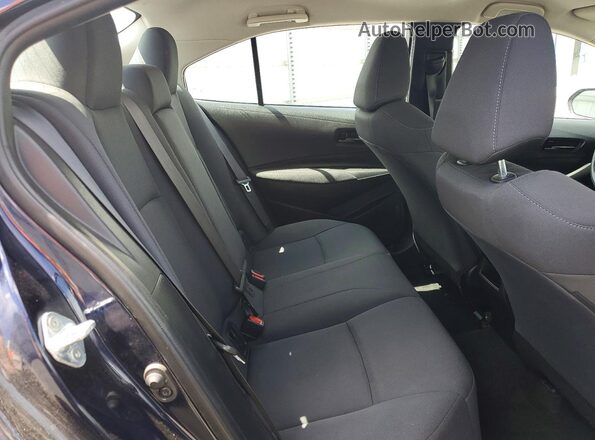 5YFEPMAE6NP323761 2022 TOYOTA COROLLA Blue უკანა სავარძლების ხედი