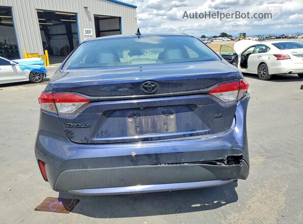5YFEPMAE6NP323761 2022 TOYOTA COROLLA Blue უკანა ხედი