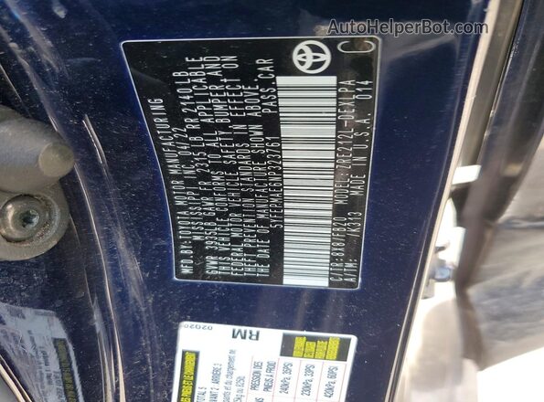 5YFEPMAE6NP323761 2022 TOYOTA COROLLA Blue ძრავის განყოფილების ხედი