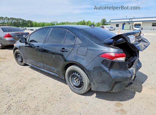 5YFEPMAE6NP375939 2022 TOYOTA COROLLA Black Rear left