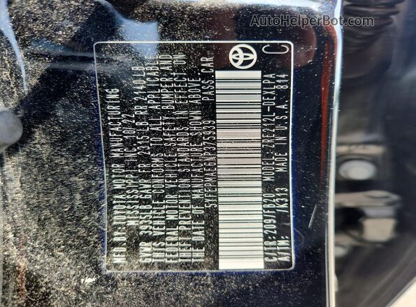 5YFEPMAE6NP375939 2022 TOYOTA COROLLA Black Engine compartment view